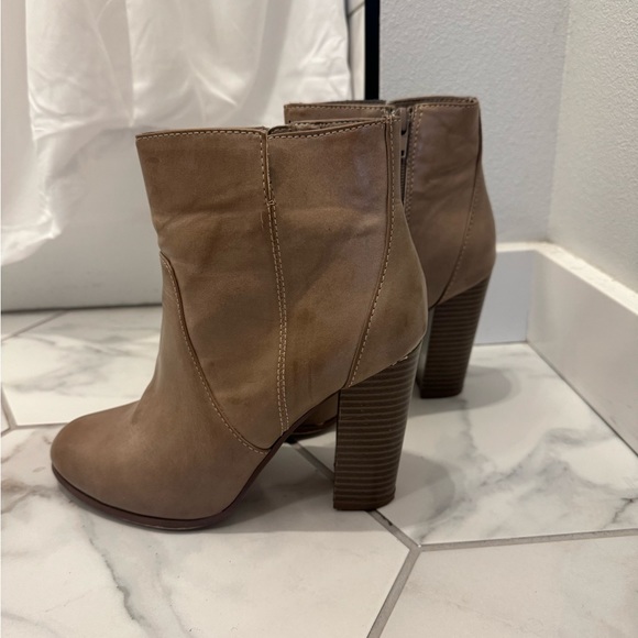 Light Brown Booties - Picture 2 of 5